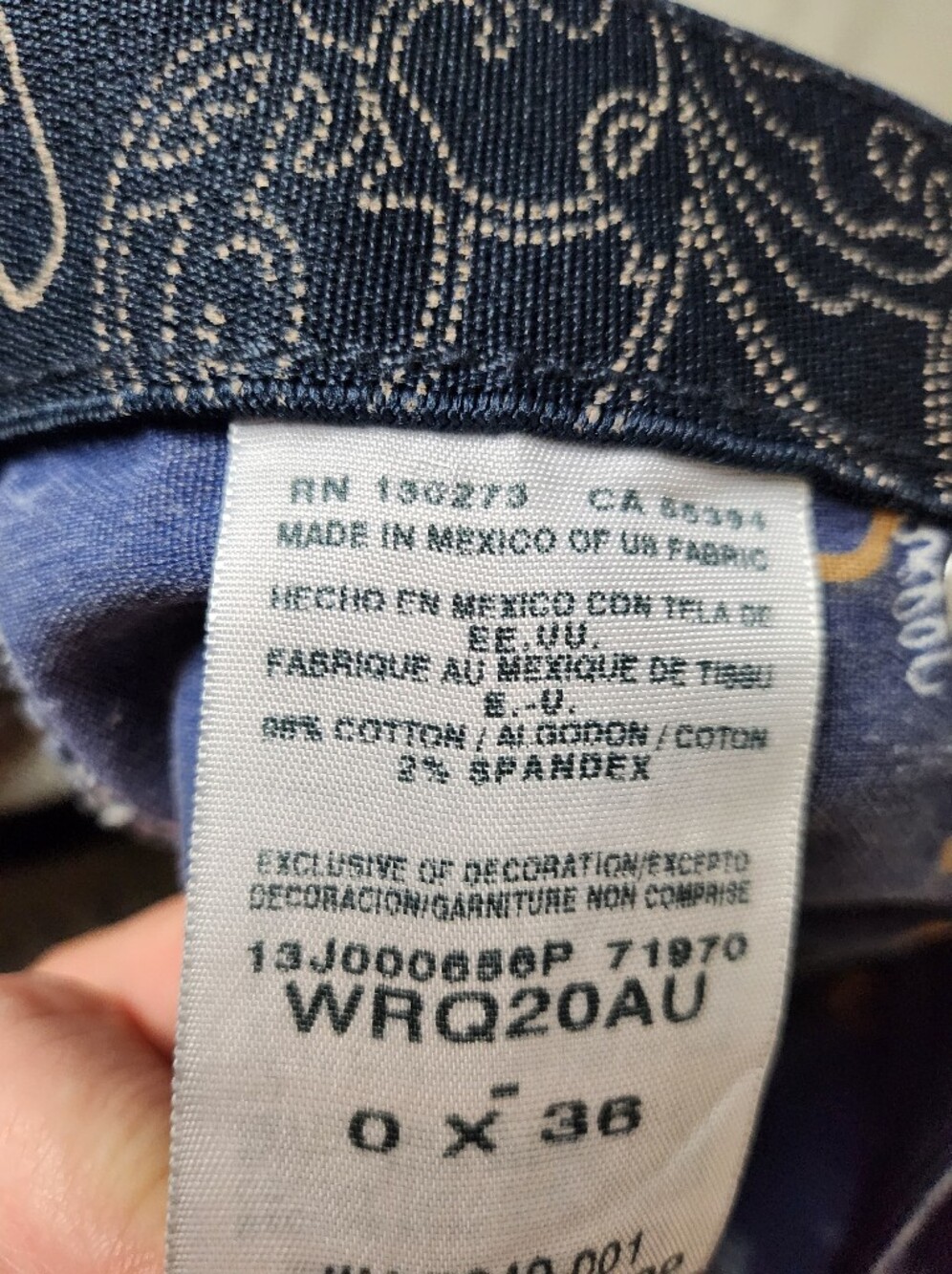 Wrangler Ultimate Riding Q-Baby Mid Rise Jeans Bootcut - Picture 10 of 14